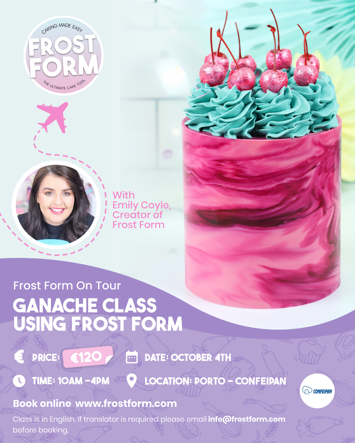 Oct 4th - Frost Form On Tour - Ganache Class Using Frost Form