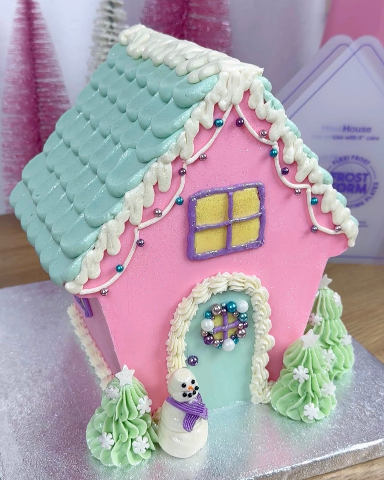 House Flexi Frost & Carve - Set of 2 + Carving Template