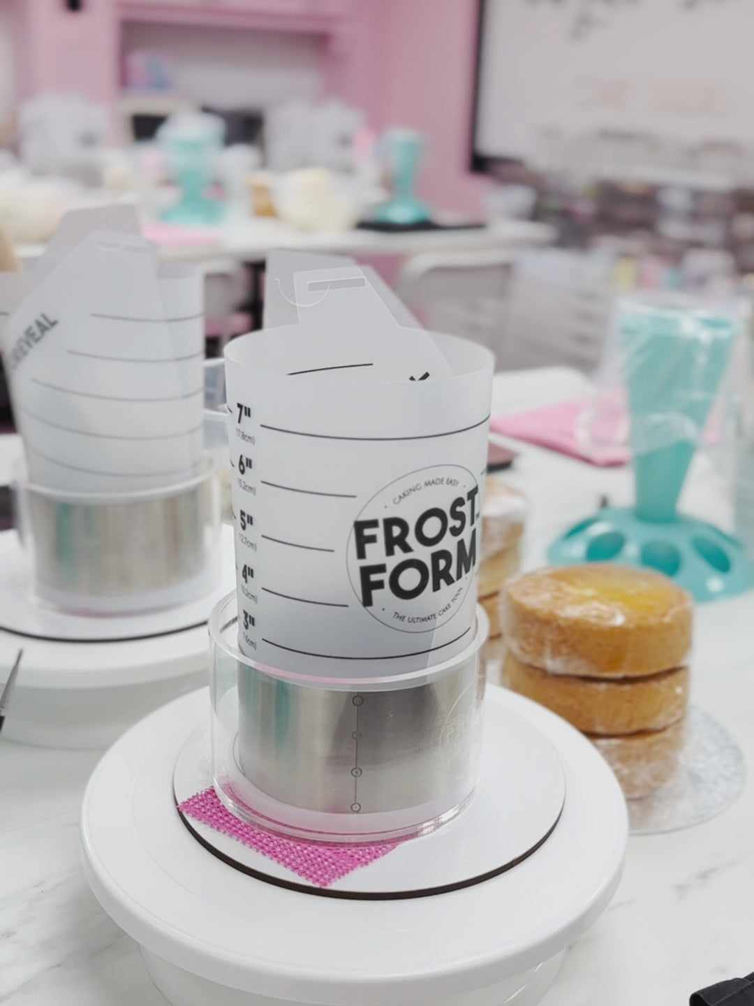 June 6th - Frost Form - Neon Disco Cake Class