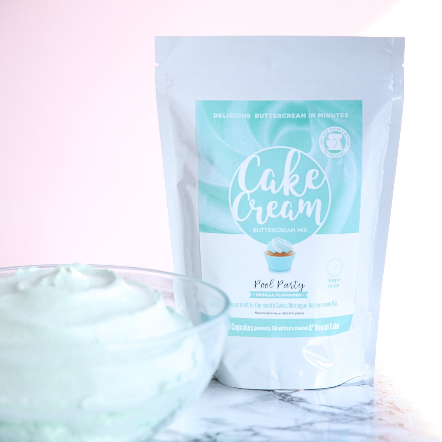 Gâteau Crème - Pool Party - Vanille