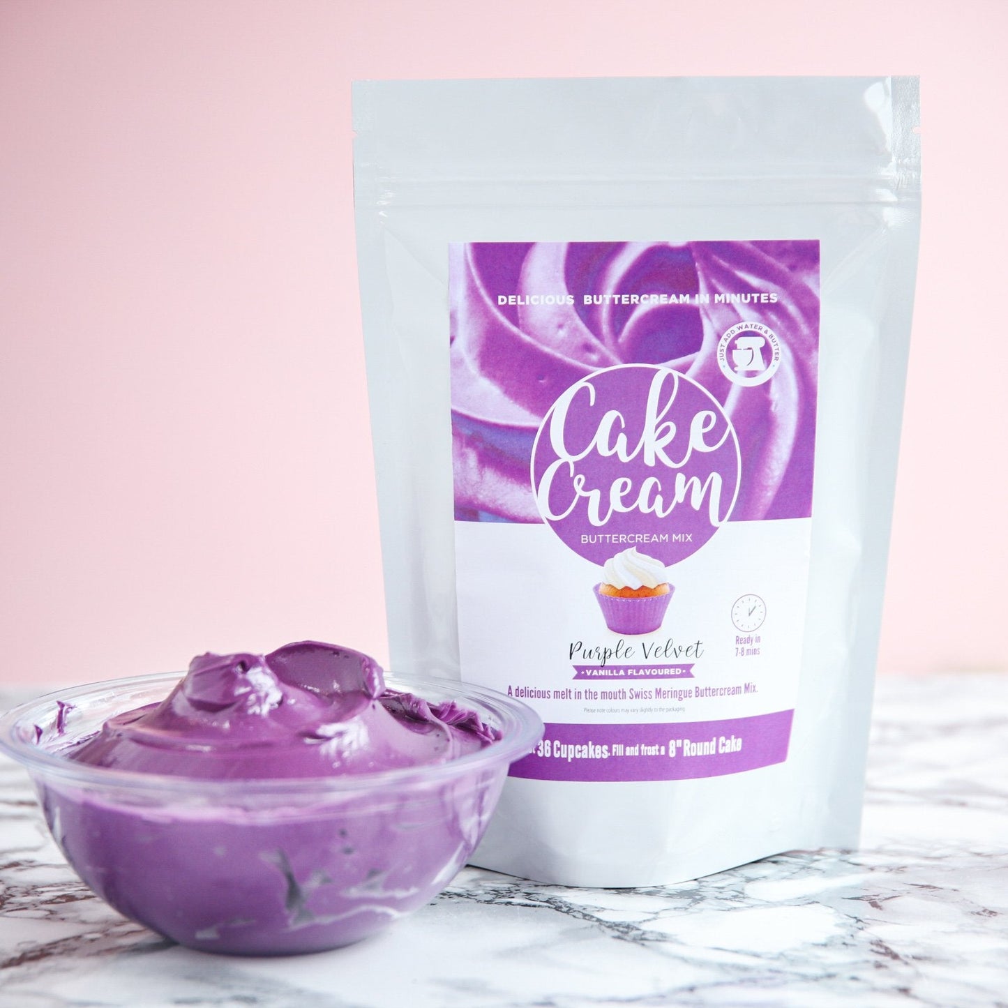 Tortencreme - Purple Velvet - Vanille