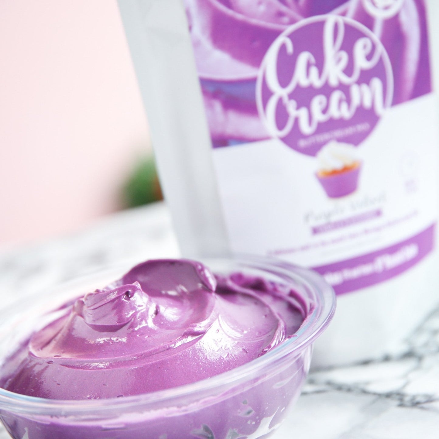 Tortencreme - Purple Velvet - Vanille