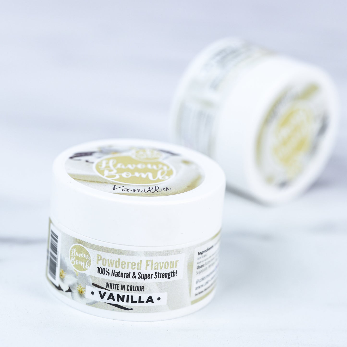 Flavour Bomb - Super Strength Powdered Flavour - Vanilla Bean - 15g