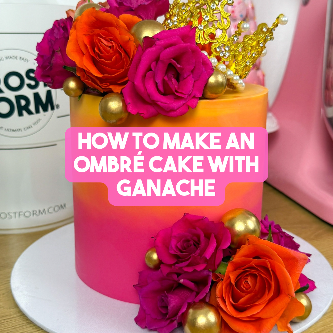 Ombré Cakes with Ganache