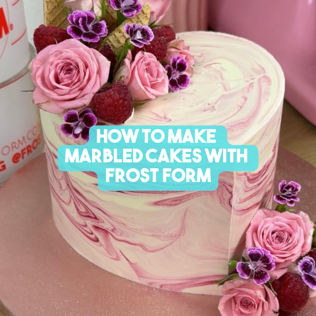 How to Make a Marbled Cake