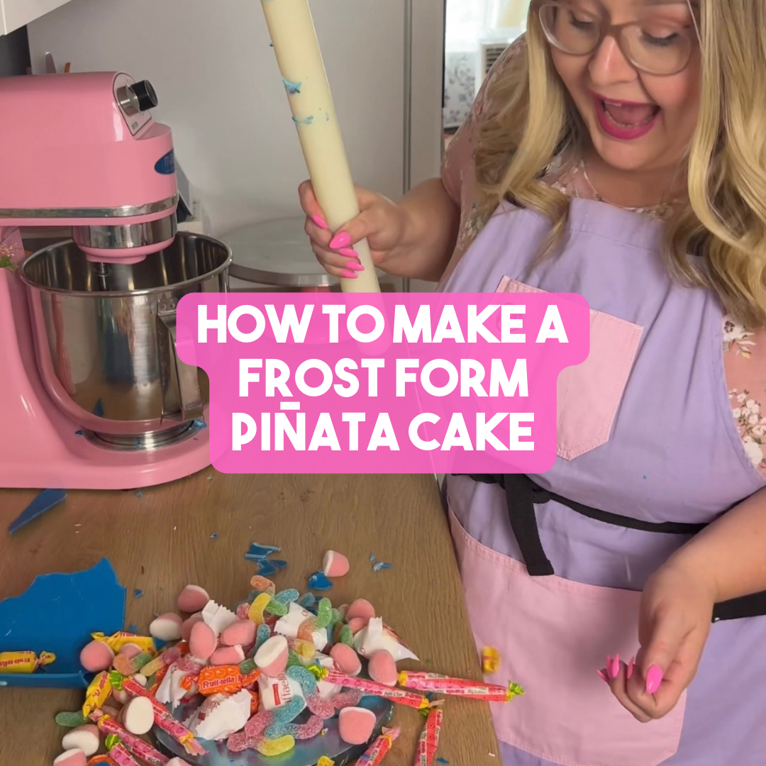 How to make a Piñata Cake with Frost Form