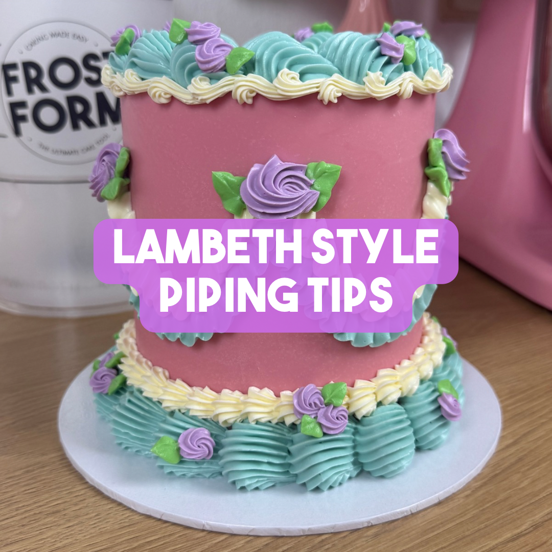 How to Choose the Right Piping Tips for a Lambeth Cake