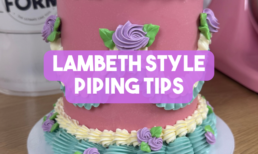 How to Choose the Right Piping Tips for a Lambeth Cake