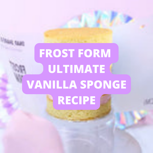Frost Form - Ultimate Vanilla Sponge Recipe