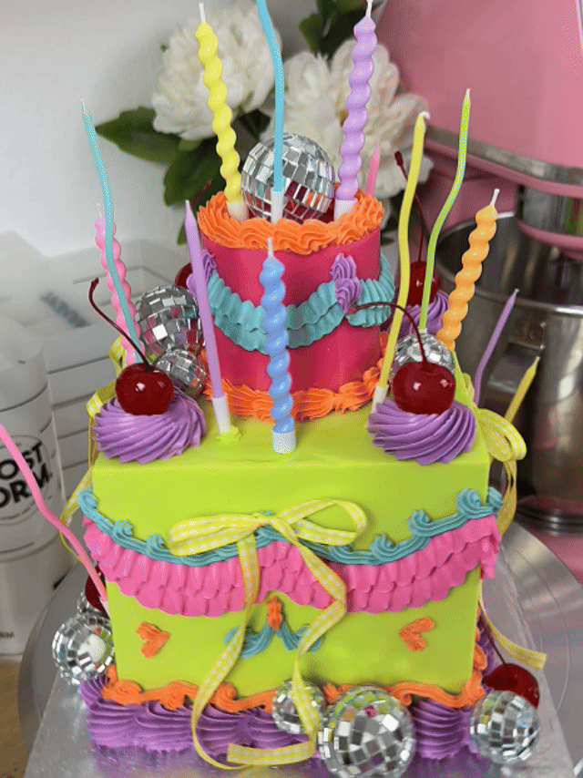 June 6th - Frost Form  - Neon Disco Cake Class