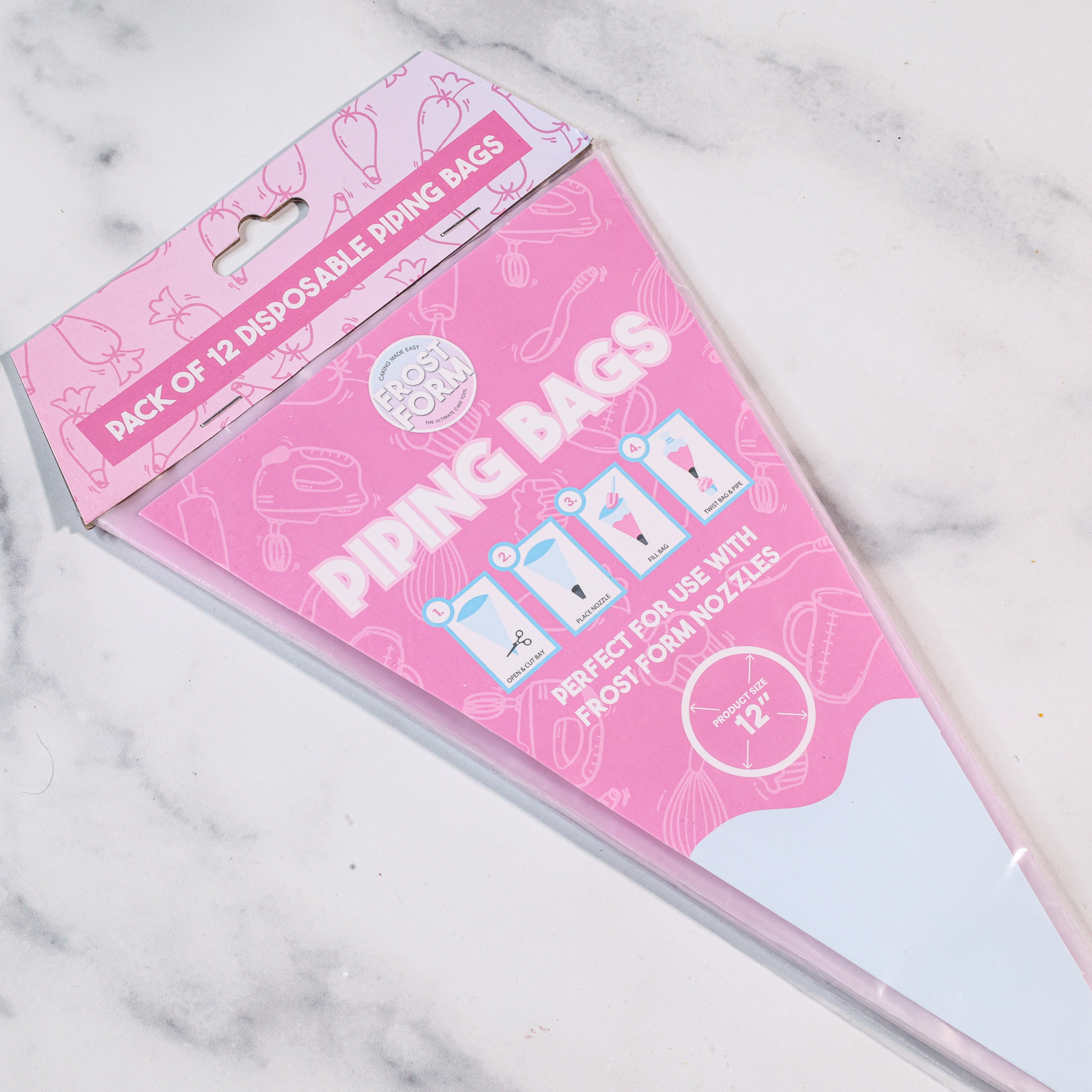 Frost Form - Piping bags ( Pack of 12 )