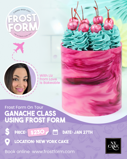 27th January - Frost Form On Tour -
Ganache Class Using Frost Form
