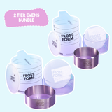 Frost Form - Two Tier Evens Bundle - 6" & 8" Round