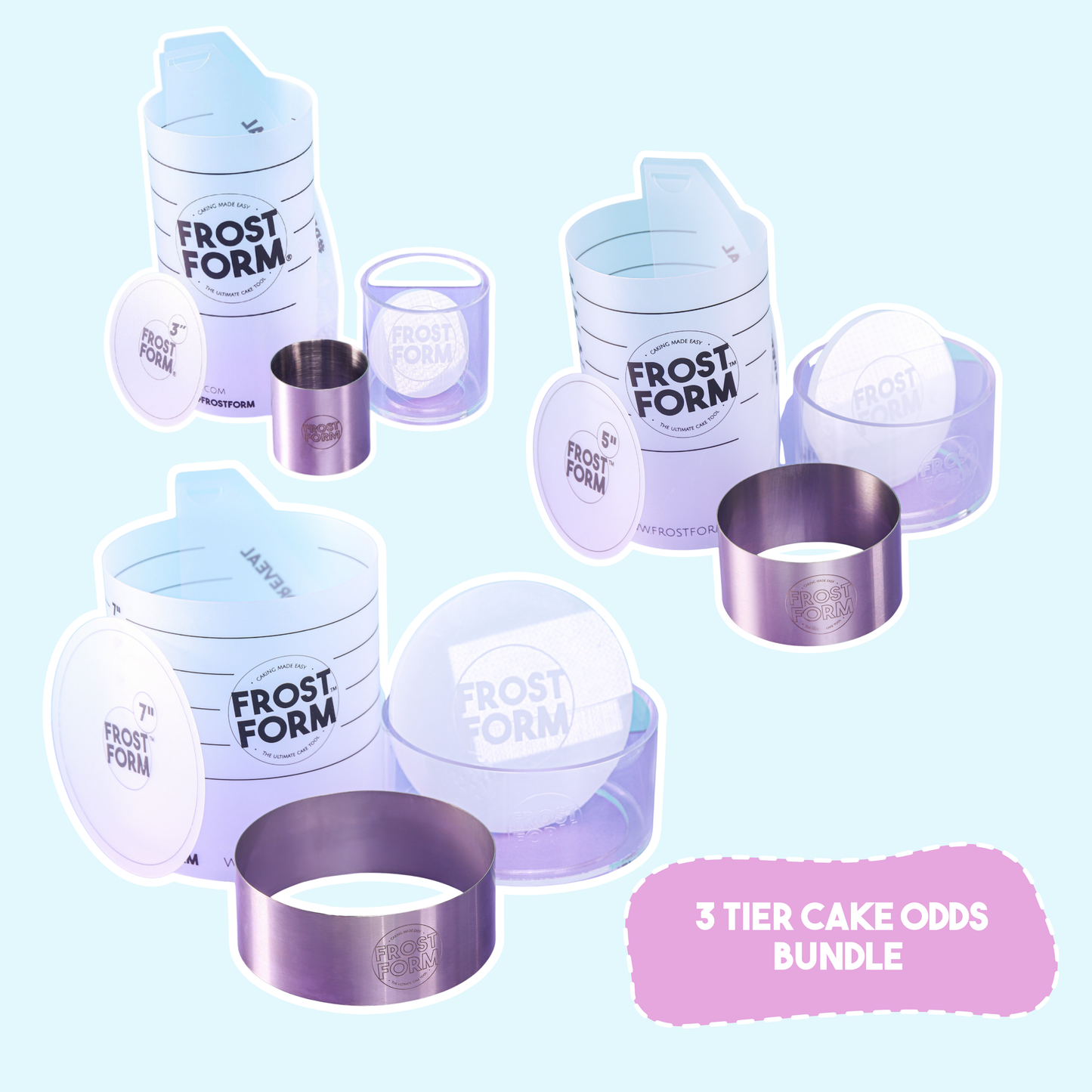 Three Tier Odds Bundle – 3”, 5” & 7”