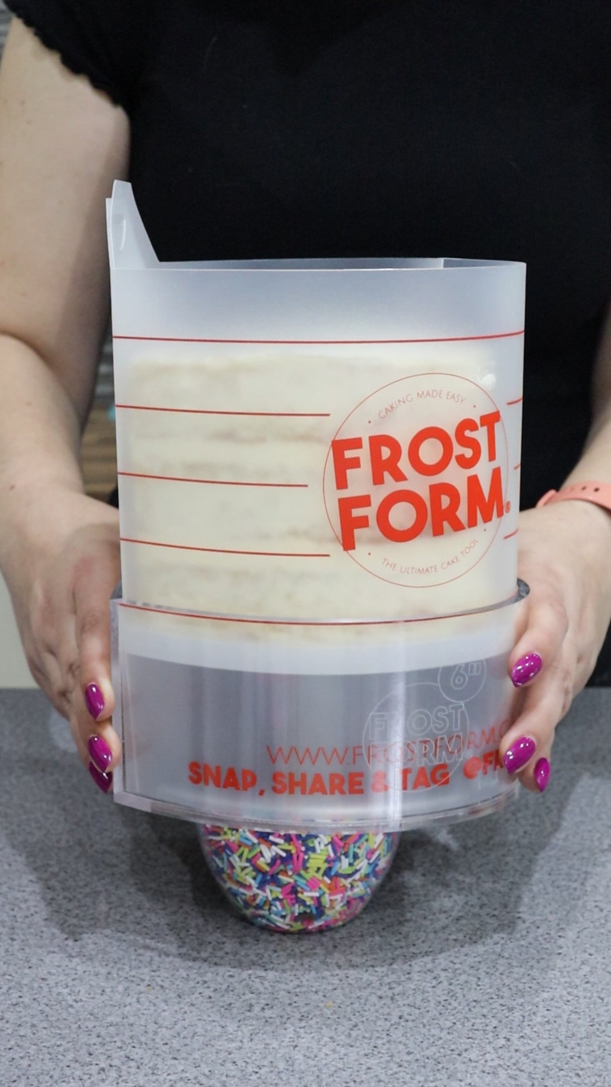 10" (25 cm) runder Frostform-Bausatz