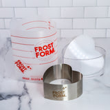 6" (15cm) Herz Frost Form