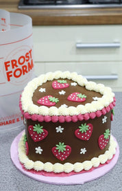 6" & 8" (15cm & 20cm) Heart Frost Form