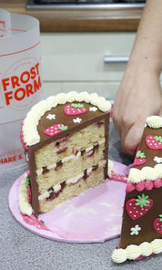 6" & 8" (15cm & 20cm) Heart Frost Form