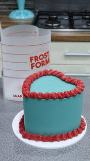 6" & 8" (15cm & 20cm) Heart Frost Form