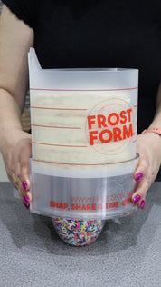 6" & 8" (15cm & 20cm) Heart Frost Form