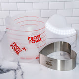 8" (20cm) Herz Frost Form