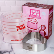 8" (20cm) Herz Frost Form