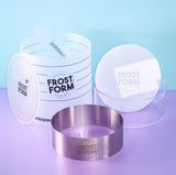 8" (20 cm) rundes Frostingform-Set