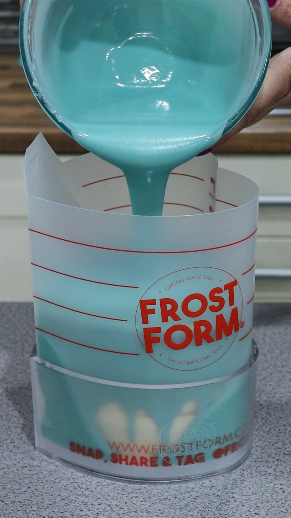 10" (25 cm) runder Frostform-Bausatz