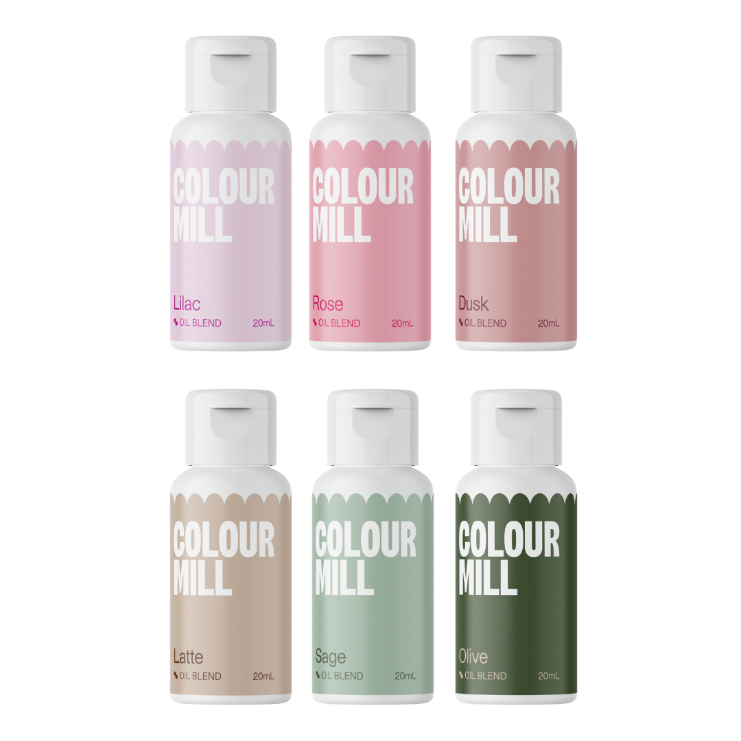 Colour Mill - Oil based colouring -  Botanical Pack (20ml x 6)