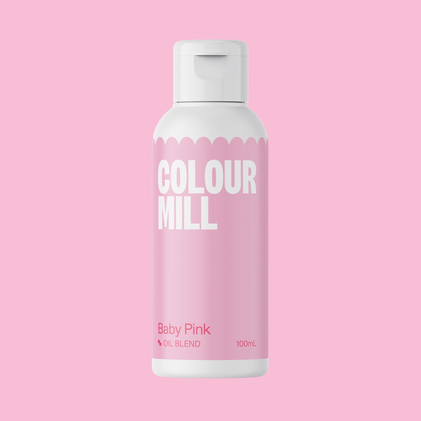 Colour Mill - Oil based colouring -100ml  Baby Pink (Large)