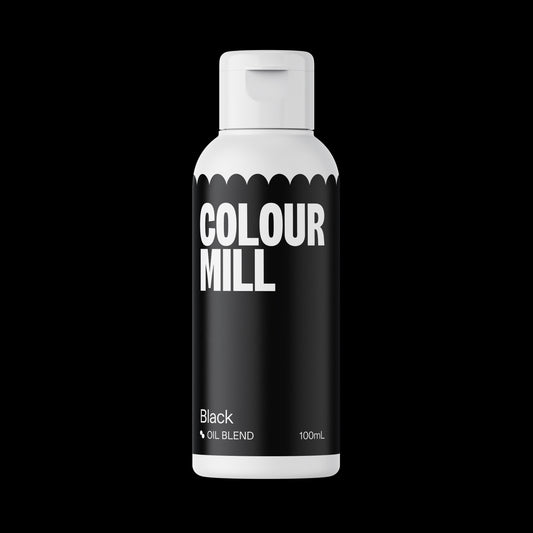 Colour Mill - Oil based colouring -100ml  Black (Large)
