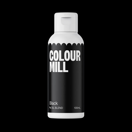 Color Mill - Colorant à base d'huile -100ml Noir (Grand)