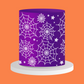 Frost Form - 6" Round Stencil - Cobwebs