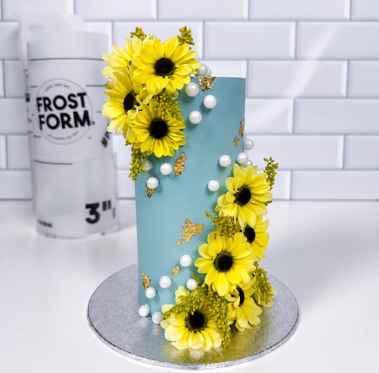 Frost Form - 3" - 8cm - Round - Cake Decorating Kit