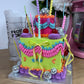 June 6th - Frost Form  - Neon Disco Cake Class