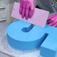 Number - Flexi Frost & Carve - Set of 2 + Carving Template