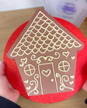 8" House Flexi Frost & Carve - Set of 2 + Carving Template