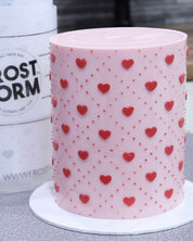 Frost Form - 6" Round Stencil - Lovers Lace