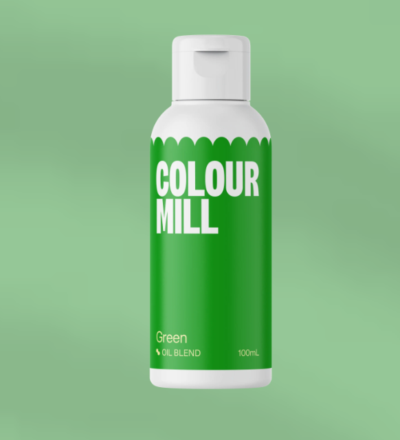 Color Mill - Colorant à base d'huile -100ml Vert (Grand)