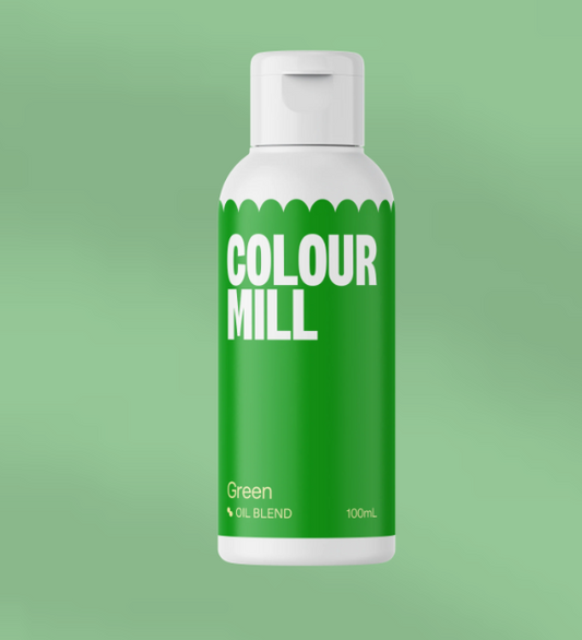 Colour Mill - Oil based colouring -100ml  Green (Large)