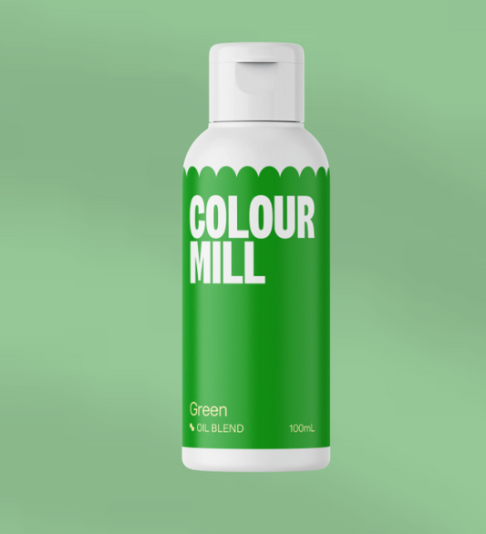 Color Mill - Colorant à base d'huile -100ml Vert (Grand)