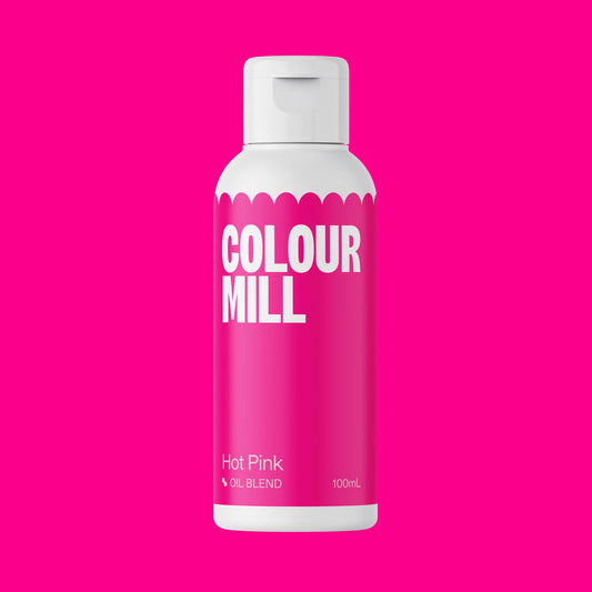 Colour Mill - Oil based colouring -100ml  Hot Pink (Large)