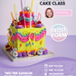 June 6th - Frost Form  - Neon Disco Cake Class