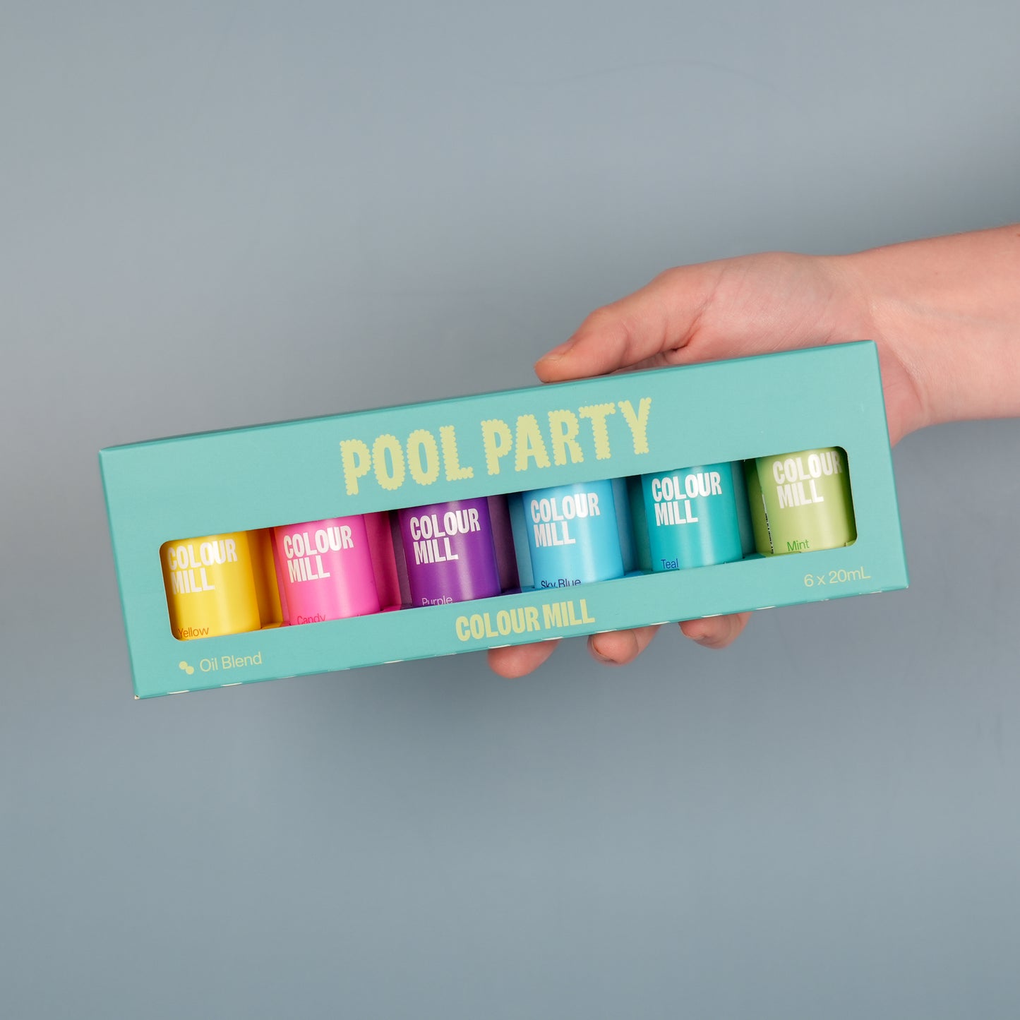 Color Mill - Coloration à base d'huile - Pool Party Pack (20ml x 6)