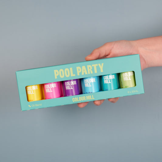 Color Mill - Coloration à base d'huile - Pool Party Pack (20ml x 6)