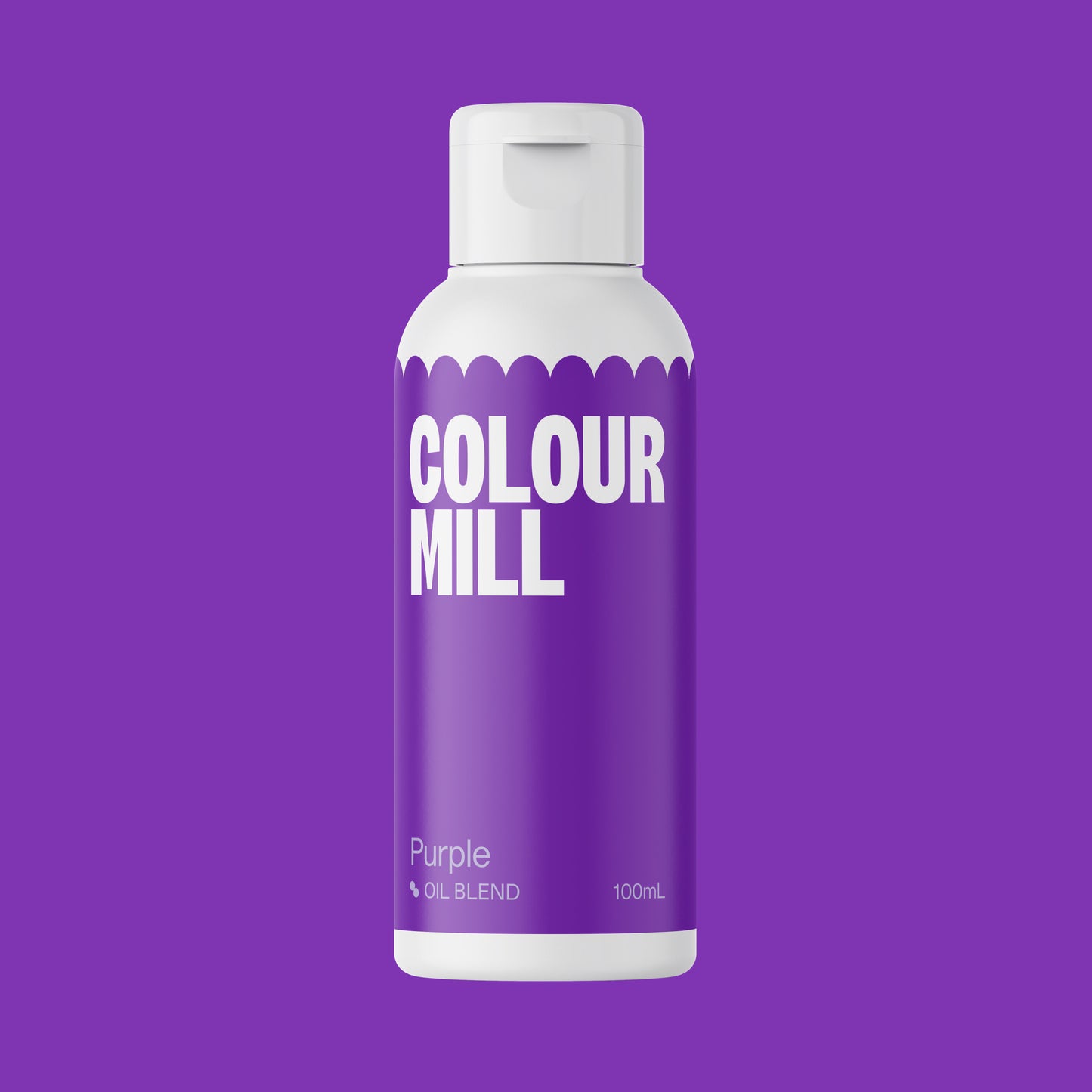 Colour Mill - Oil based colouring -100ml  Purple (Large)