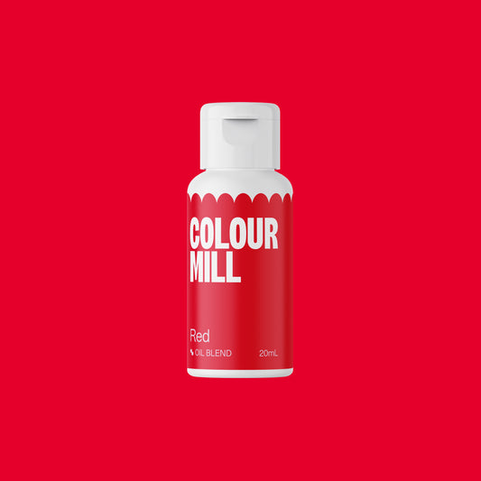 Color Mill - Colorant à l'huile 20ml - Rouge
