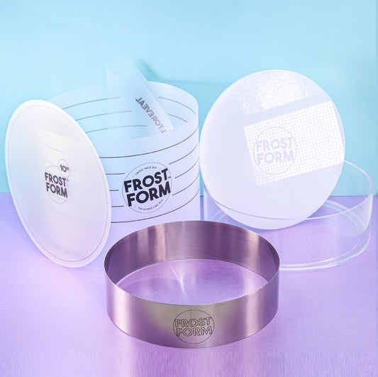 Kit de forme ronde givrée de 10" (25 cm)