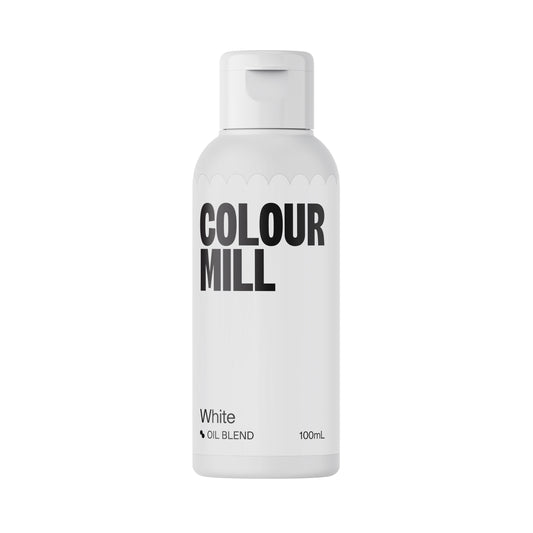 Color Mill - Colorant à base d'huile -100ml Blanc (Grand)