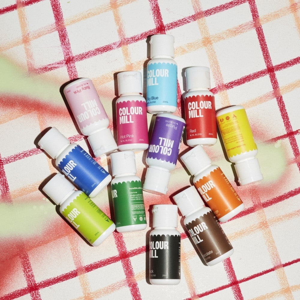 Color Mill - Coloration à base d'huile - Pack Kickstarter (20ml x 12)